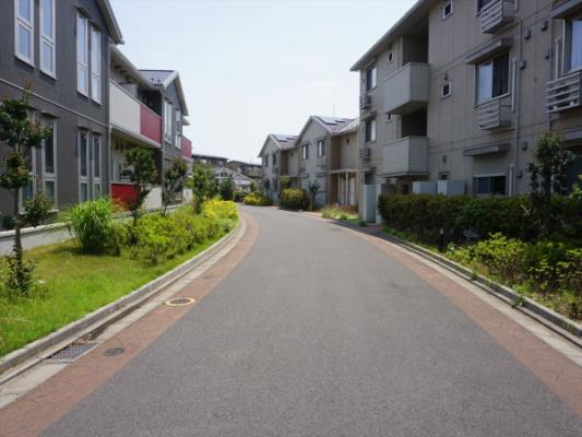 現地周辺街並み画像