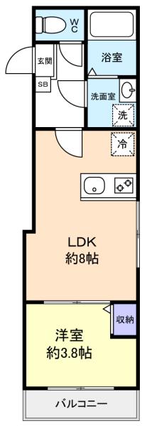 アットリラ八千代台西Ｂ105