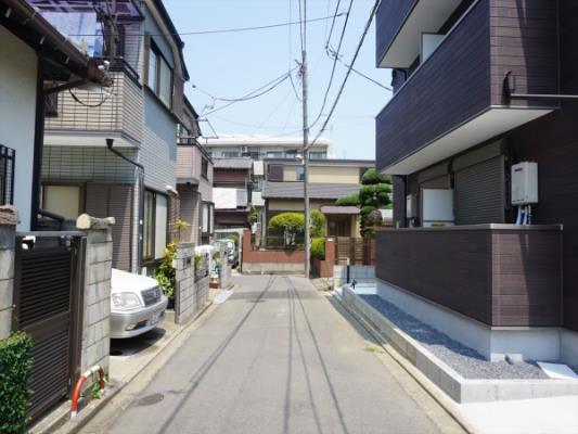 現地周辺街並み画像